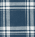 Navy and Off White Plaid